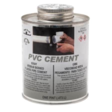 Protectionpro 1 qt. Medium Boiled PVC Cement, Grey PR3971820